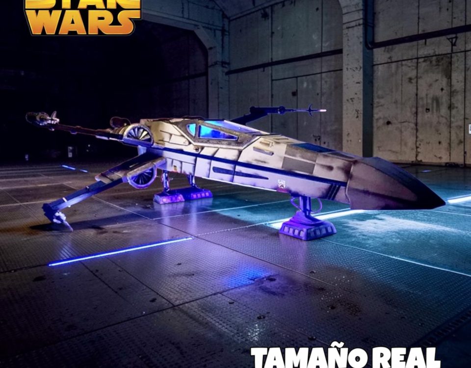 x-wing tamaño real
